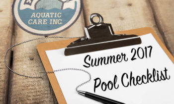 Erik’s Aquatic Care Summer 2017 Pool Checklist